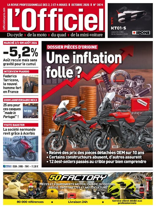 Cover image for L'Officiel du Cycle